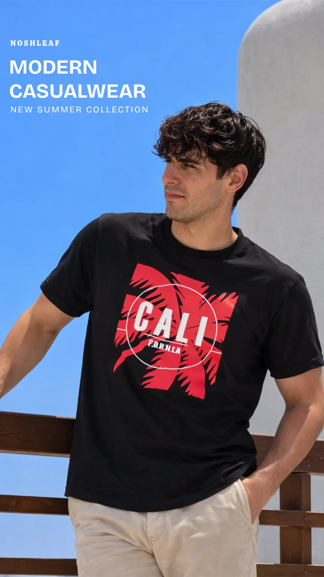Apparel static ad: "MODERN"
